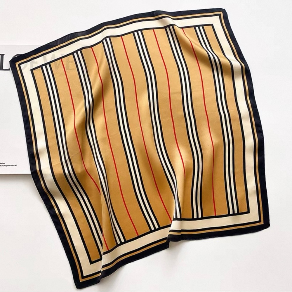 100% silk scarf bandana